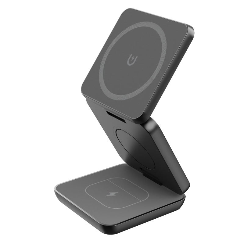 Magnetic Suction Wireless Charging And Folding Phone Holder - Jrw solutions