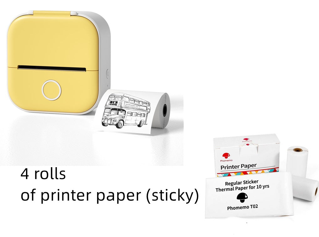 Portable Mini Thermal Label Printer - Jrw solutions