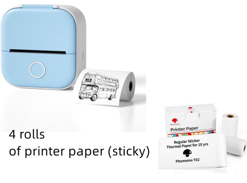 Portable Mini Thermal Label Printer - Jrw solutions