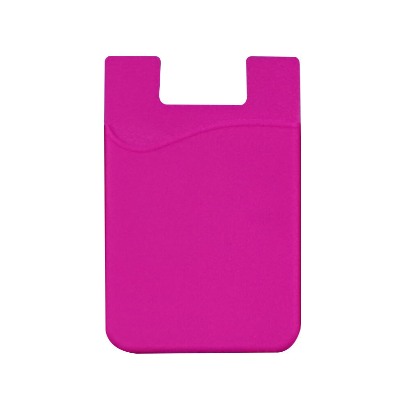 Silicone Mobile Phone Back Pasted Card Holder - Jrw solutions