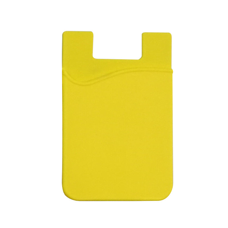 Silicone Mobile Phone Back Pasted Card Holder - Jrw solutions