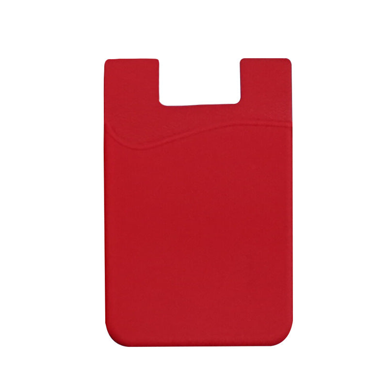 Silicone Mobile Phone Back Pasted Card Holder - Jrw solutions