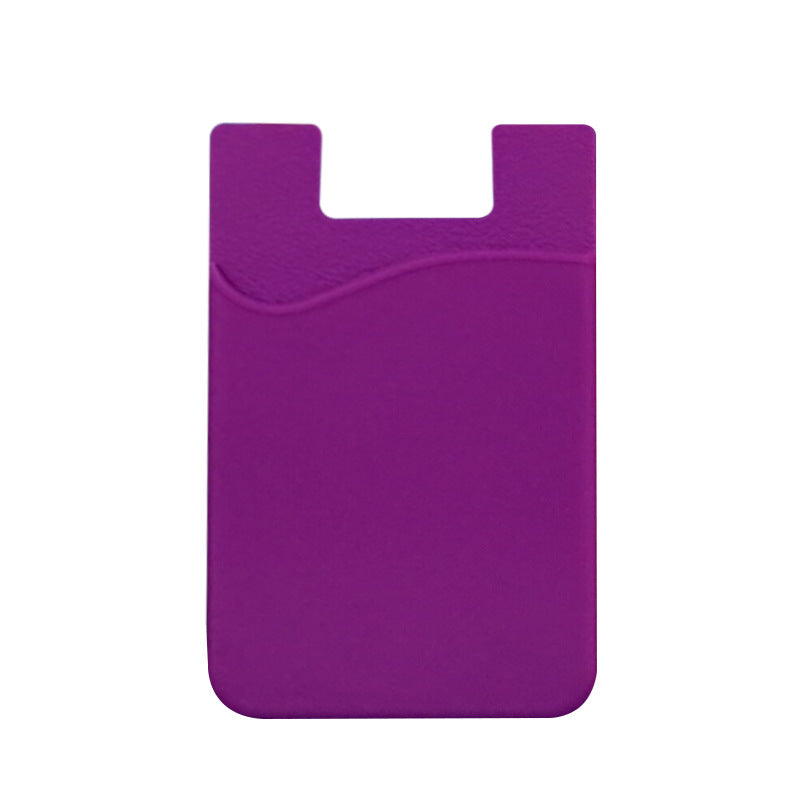 Silicone Mobile Phone Back Pasted Card Holder - Jrw solutions