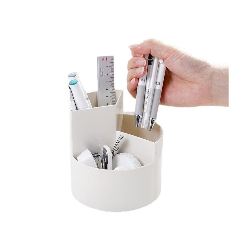 360 Degree Rotatable Pen Holder Desktop Storage Box - Jrw solutions