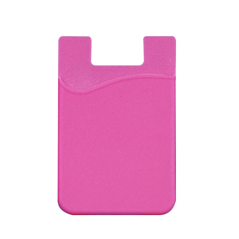 Silicone Mobile Phone Back Pasted Card Holder - Jrw solutions