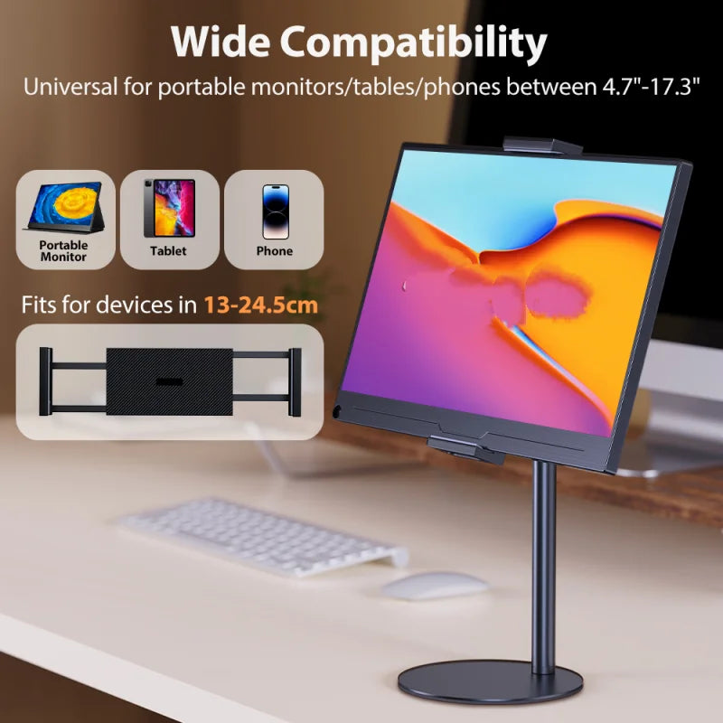 Adjustable Monitor Portable Holder Bracket Stand - Jrw solutions