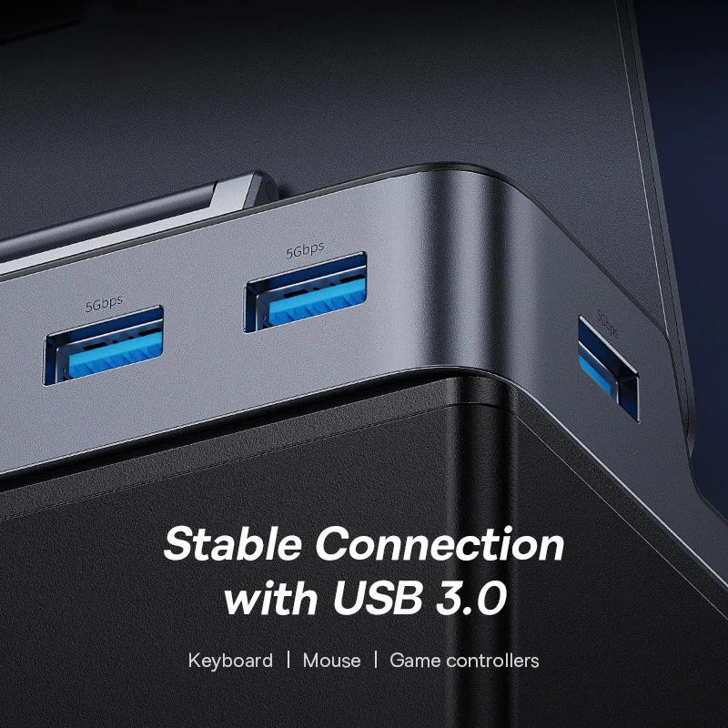 USB C Docking Station for Steam Deck & Nintendo Switch - Jrw solutions