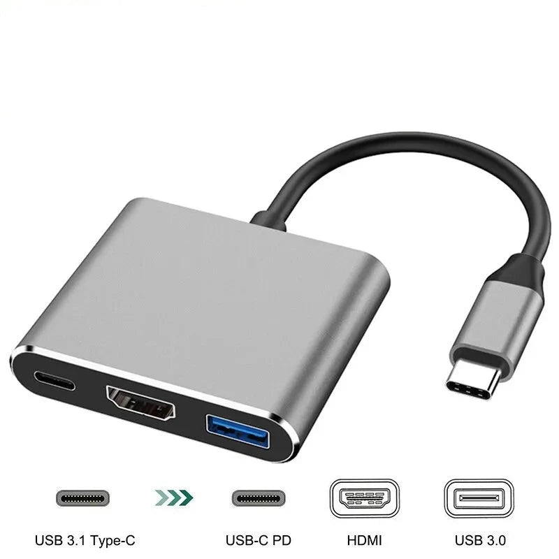 Fast Charge 4K HDMI-compatible Docking Station - Jrw solutions