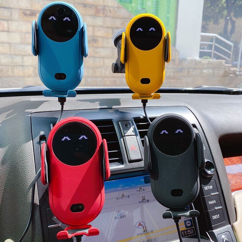 Infrared Induction Car Wireless Charger Phone Holder - Jrw solutions