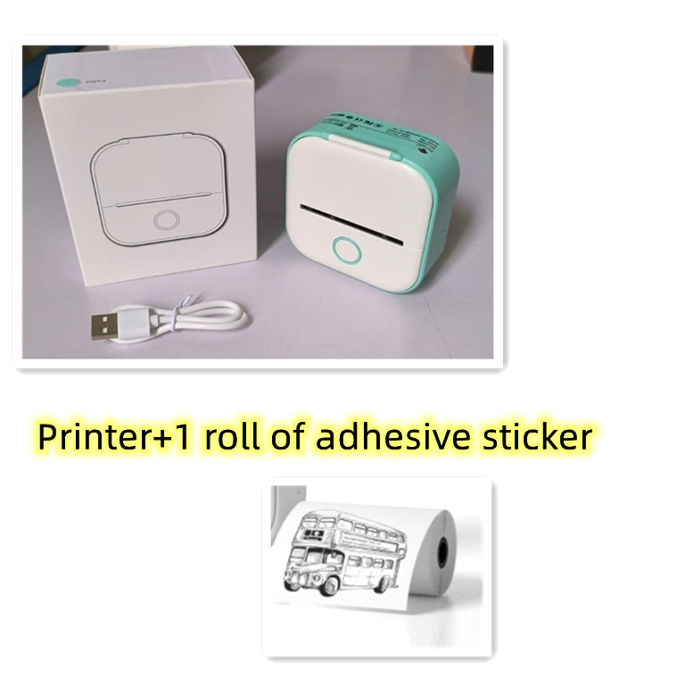 Portable Mini Thermal Label Printer - Jrw solutions